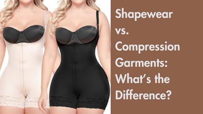 Shapewear vs. Compression Garments: What’s the Difference?