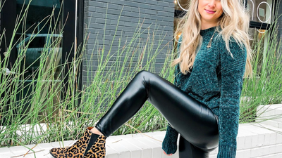 Effortlessly Chic: Creating Casual Cool Looks with Faux Leather Leggings