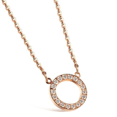Necklace, Jewelry - Robert Matthew Rose Gold Isabella Necklace